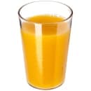 Carlisle 8 oz Clear Textured Plastic Tumbler (552607) thumbnail 4