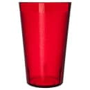 Carlisle 32 oz Ruby Textured Plastic Tumbler (553210) thumbnail 2