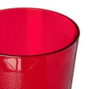 Carlisle 32 oz Ruby Textured Plastic Tumbler (553210) thumbnail 4