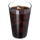Carlisle 32 oz Clear Textured Plastic Tumbler (553207) thumbnail 4