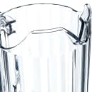 Carlisle 48 oz Plastic Pitcher w/ Fluted Sides, Clear (553807) thumbnail 4