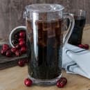 Carlisle 58 oz Plastic Pitcher w/ Straight Sides, Clear (557007) thumbnail 5