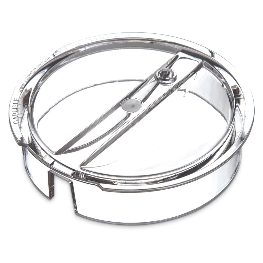 Carlisle 58 oz Pitcher Lid - Polycarbonate, Clear (557307)