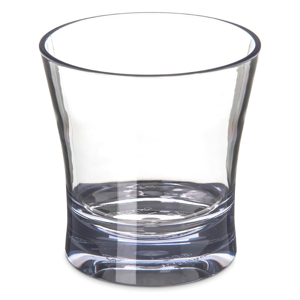 Carlisle 12 oz Alibi Double Old Fashioned Glass - SAN Plastic, Clear (561207)