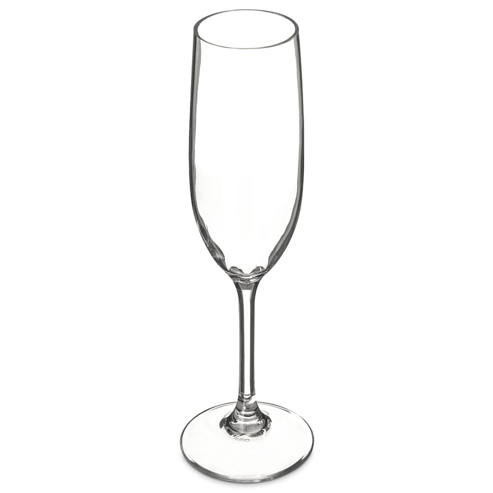 Carlisle 8 oz Champagne Flute - Polycarbonate, Clear (564007)
