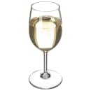 Carlisle 8 oz Alibi White Wine Glass - Polycarbonate, Clear (564507) thumbnail 4