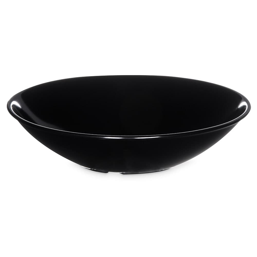 Carlisle 10 oz Round Melamine Salad Bowl, Black (575B03)