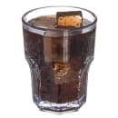 Carlisle 6 oz Clear Faceted Plastic Tumbler (580607) thumbnail 4