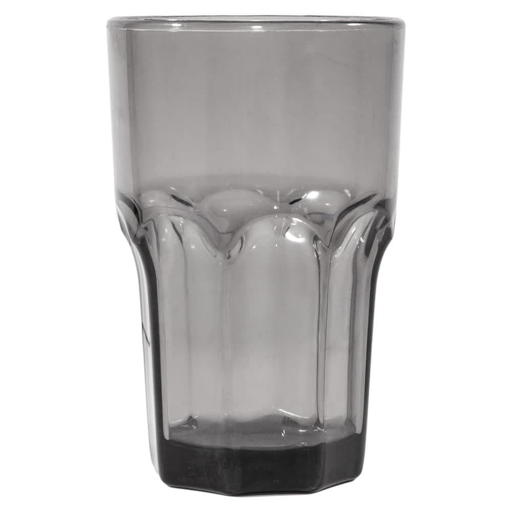 Carlisle 10 oz Louis™ Tumbler - Plastic, Smoke (581018)