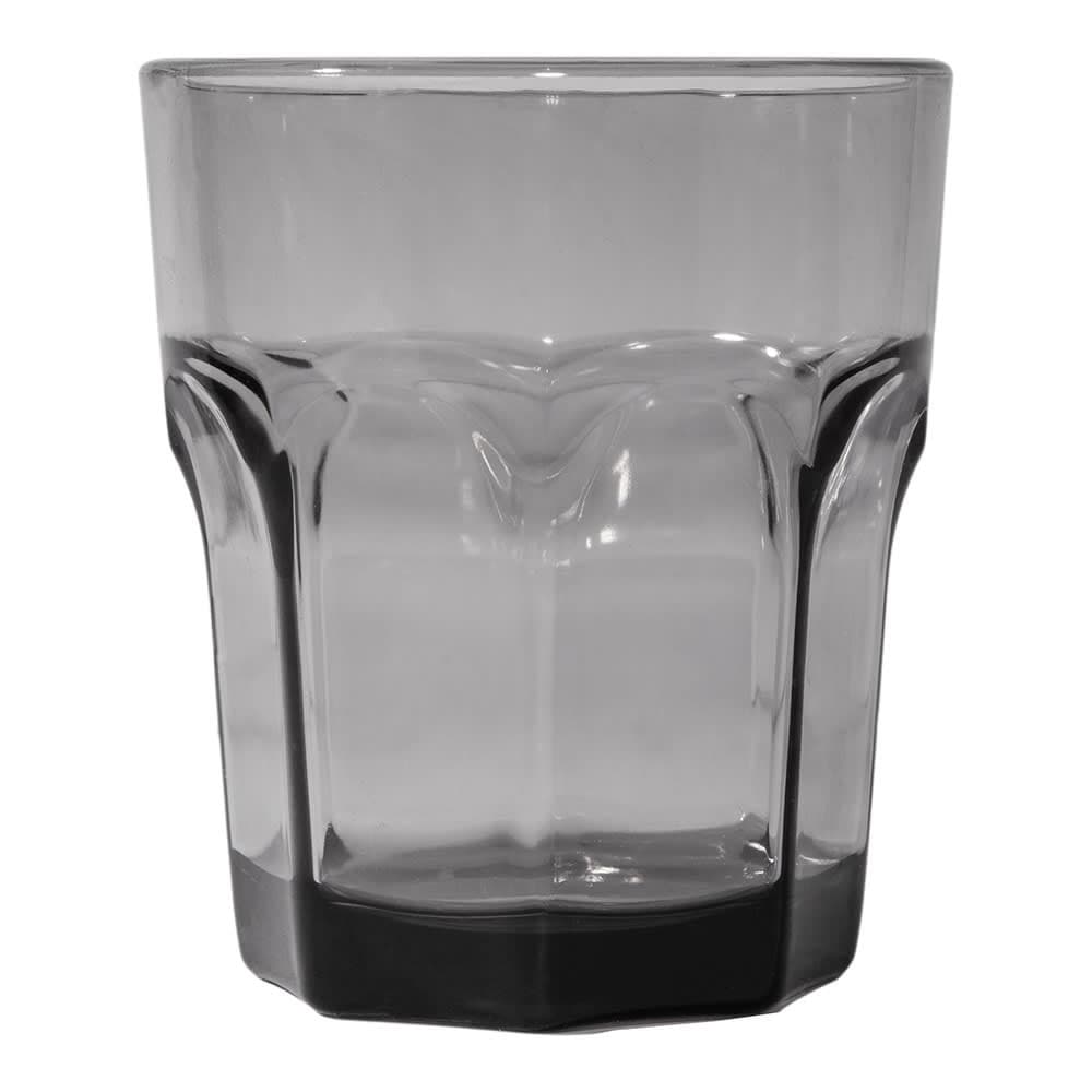 Carlisle 12 oz Louis™ Rocks Tumbler - Plastic, Smoke (581218)