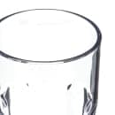 Carlisle 14 oz Clear Faceted Plastic Tumbler (581407) thumbnail 3