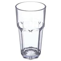 Carlisle 16 oz Louis™ Tumbler - Plastic, Smoke (581618) thumbnail 4