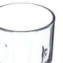Carlisle 18 oz Clear Faceted Plastic Tumbler (581807) thumbnail 3