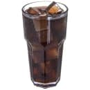 Carlisle 18 oz Clear Faceted Plastic Tumbler (581807) thumbnail 4