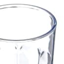 Carlisle 20 oz Clear Faceted Plastic Tumbler (582007) thumbnail 3