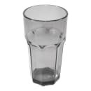 Carlisle 20 oz Louis™ Tumbler - Plastic, Smoke (582018) thumbnail 2