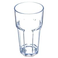 Carlisle 22 oz Louis™ Tumbler - Plastic, Smoke (582218) thumbnail 4