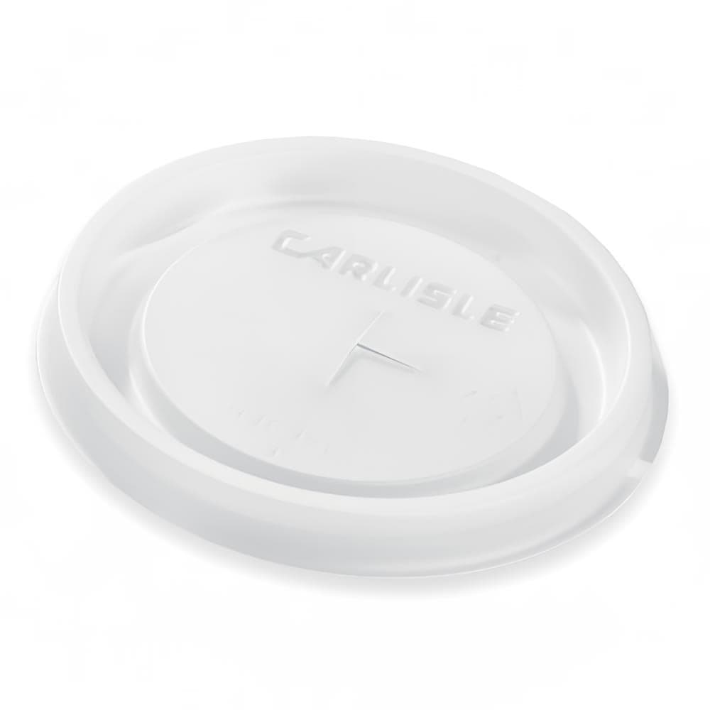 Carlisle 22 oz Disposable Louis Tumbler Lid - (1,000/Case) Translucent (5822L30)