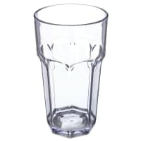 Carlisle 32 oz Louis™ Tumbler - Plastic, Smoke (583218) thumbnail 5