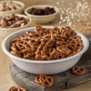 Carlisle 32 oz Round Melamine Vegetable Bowl, White (593302) thumbnail 5