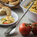 Carlisle 12" Terra Solid Serving Spoon - Hammered, Stainless (60200) thumbnail 5