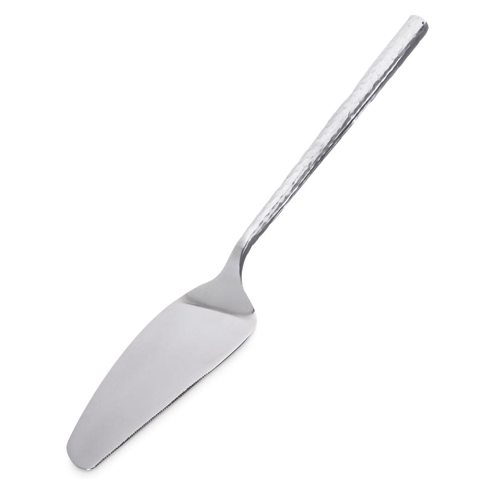 Carlisle 11" Terra Cake Server - Hammered, Stainless (60207)