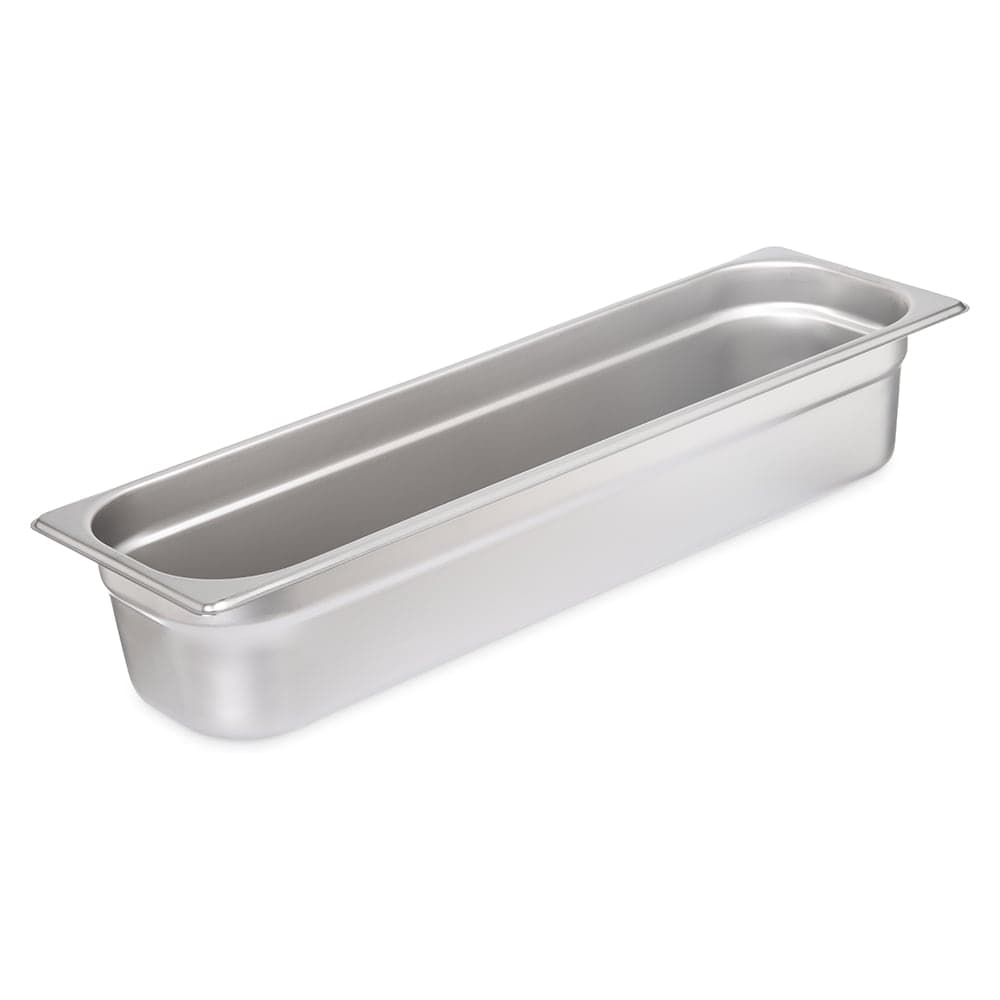 Carlisle Half Size Long Steam Pan, Stainless (60700HL4)