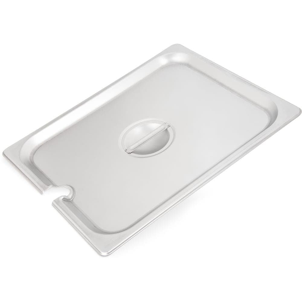 Carlisle Half-Sized Steam Pan Cover, Slotted, Stainless (607120CS)