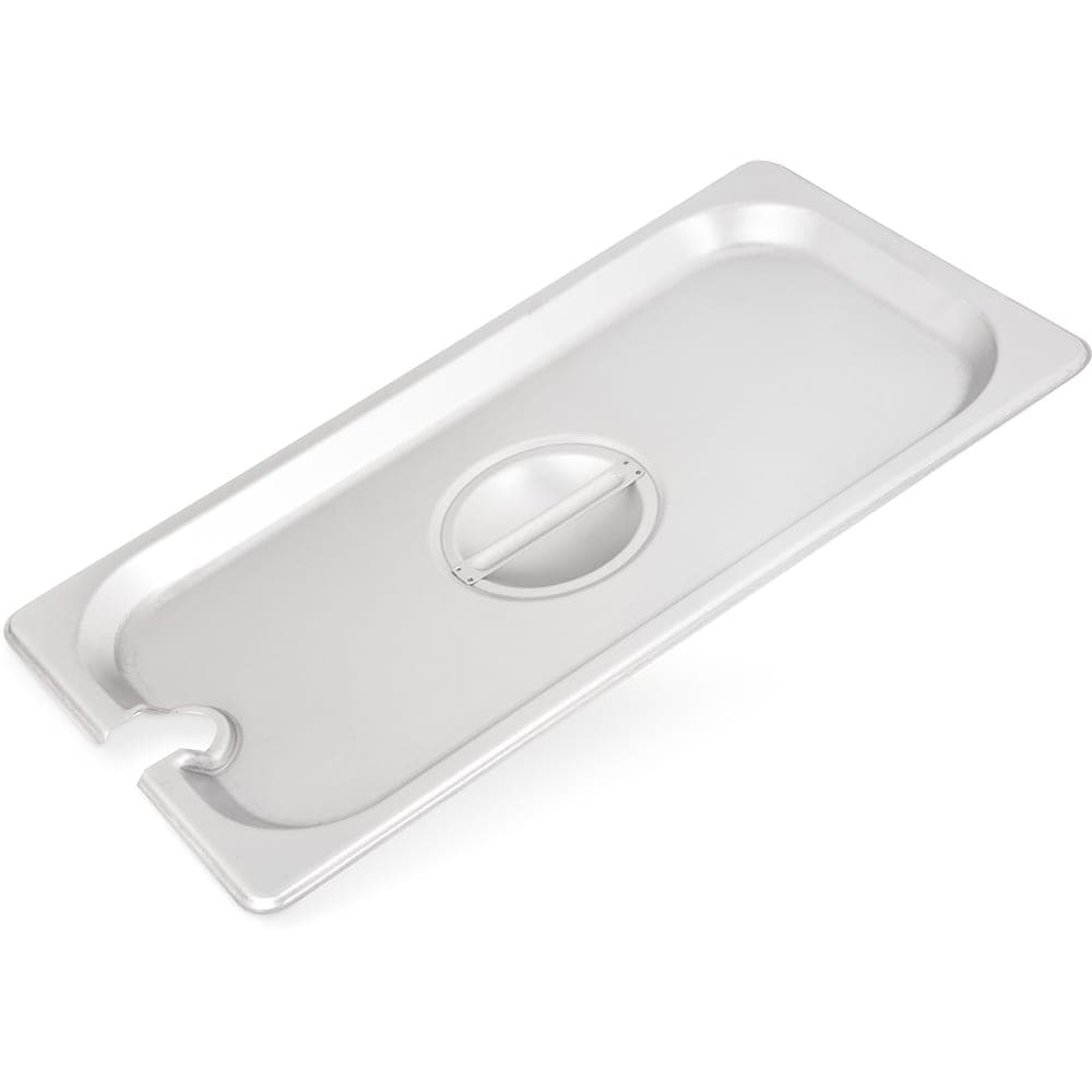 Carlisle Third-Size Steam Pan Cover - Slotted, Stainless (607130CS)