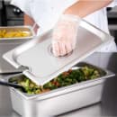 Carlisle Third-Size Steam Pan Cover - Slotted, Stainless (607130CS) thumbnail 5