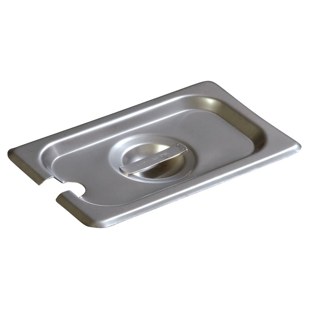 Carlisle Ninth-Size Steam Pan Cover, Slotted, Stainless (607190CS)