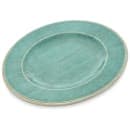 Carlisle 9" Round Melamine Salad Plate, Aqua (6400215) thumbnail 3