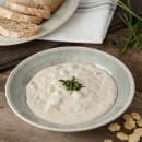 Carlisle 28 1/2 oz Round Melamine Soup Bowl, Smoke Gray (6400318) thumbnail 5