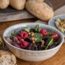 Carlisle 20 oz Round Melamine Soup Bowl, Smoke Gray (6400518) thumbnail 5