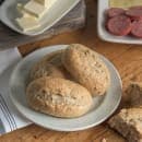 Carlisle 7" Round Melamine Bread & Butter Plate, Buff (6400706) thumbnail 5