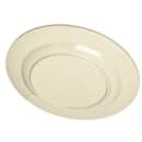 Carlisle 7" Round Melamine Bread & Butter Plate, Smoke Gray (6400718) thumbnail 3