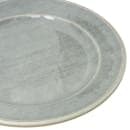 Carlisle 7" Round Melamine Bread & Butter Plate, Smoke Gray (6400718) thumbnail 4