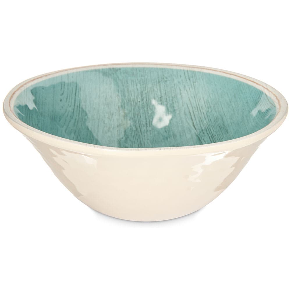 Carlisle 27 oz Melamine Ice Cream Bowl, Aqua (6401315)