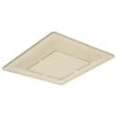 Carlisle 10 1/2" Square Melamine Dinner Plate, Aqua (6402215) thumbnail 3