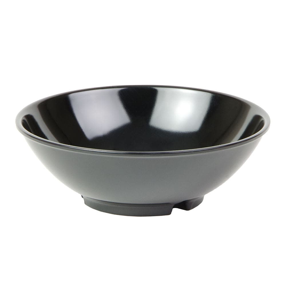 Carlisle 14 oz Round Melamine Salad Bowl, Black (650B03)
