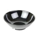 Carlisle 14 oz Round Melamine Salad Bowl, Black (650B03) thumbnail 2