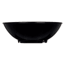 Carlisle 14 oz Round Melamine Salad Bowl, Black (650B03) thumbnail 4