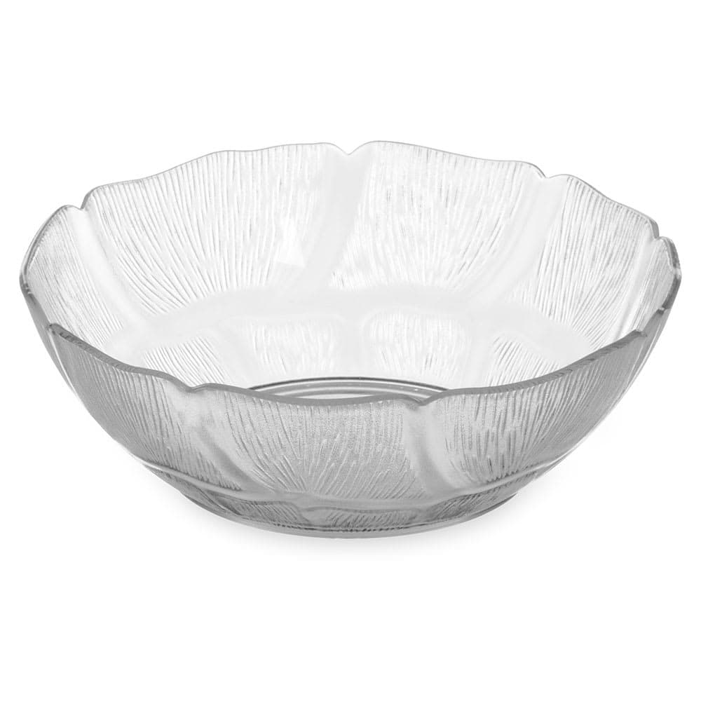 Carlisle 18 oz Round Plastic Salad Bowl, Clear (690407)