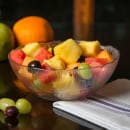 Carlisle 1 3/10 qt Round Plastic Serving Bowl, Clear (690807) thumbnail 5