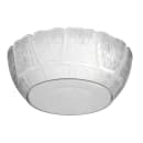 Carlisle 5 7/10 qt Round Plastic Serving Bowl, Clear (691407) thumbnail 4