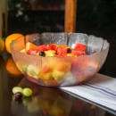 Carlisle 5 7/10 qt Round Plastic Serving Bowl, Clear (691407) thumbnail 5