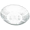 Carlisle 7 1/2" Round Plastic Salad Plate, Clear (695407) thumbnail 2