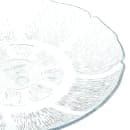 Carlisle 7 1/2" Round Plastic Salad Plate, Clear (695407) thumbnail 4
