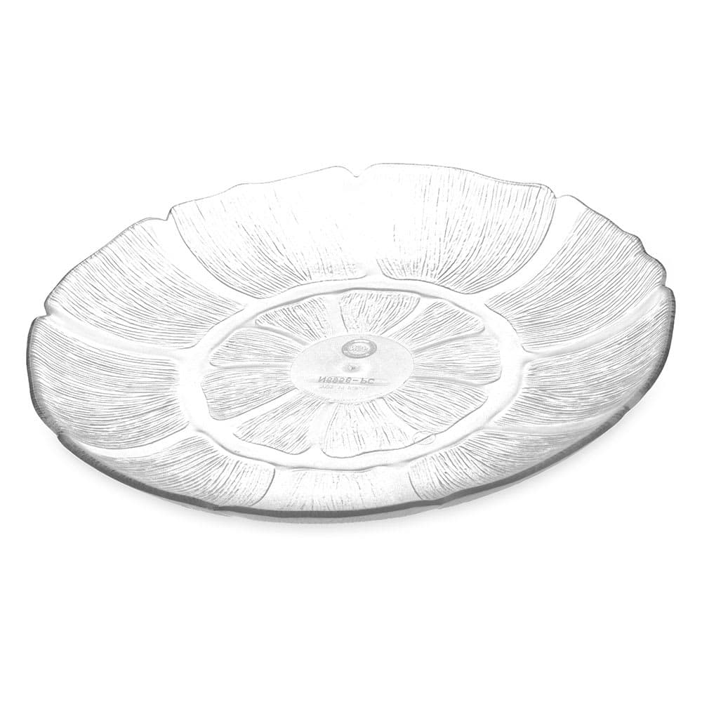 Carlisle 9" Round Plastic Dinner Plate, Clear (695607)