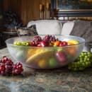 Carlisle 23" Round Salad Bowl w/ 33 qt Capacity, Polycarbonate, Clear (722307) thumbnail 5